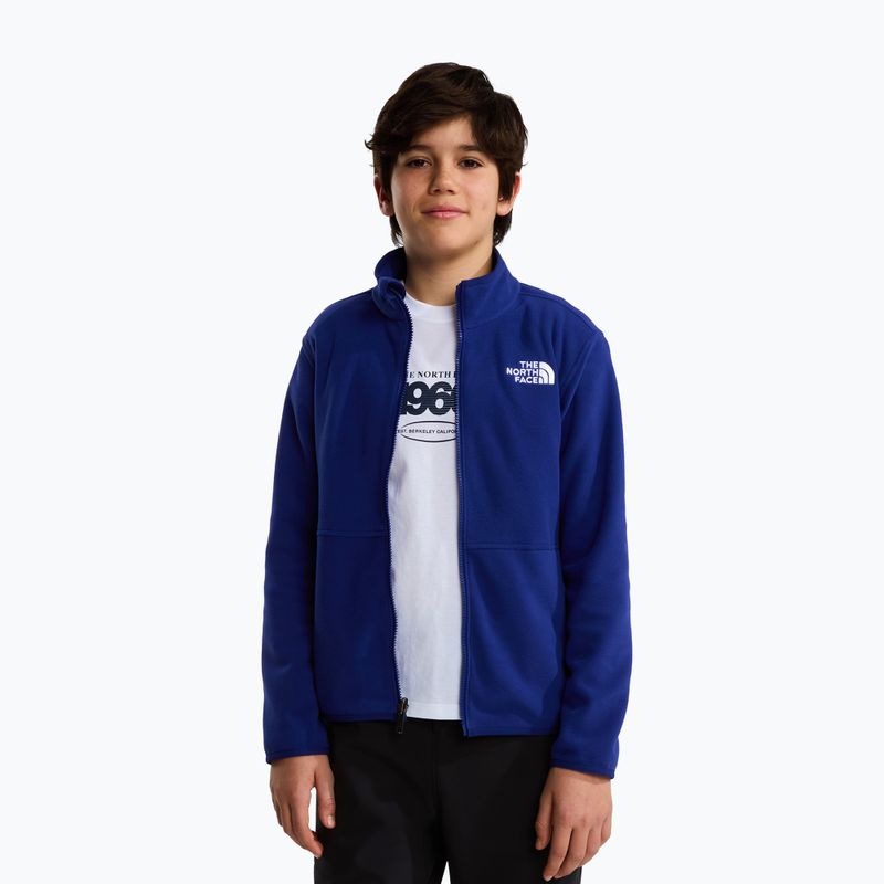 Kinder Fleecejacke The North Face Glacier Full Zip bold blue 4