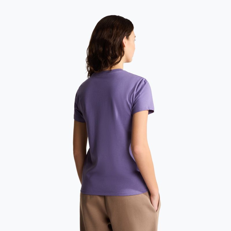 Damen-T-Shirt The North Face Evolution Simple Dome Slim SS grounded plum 3