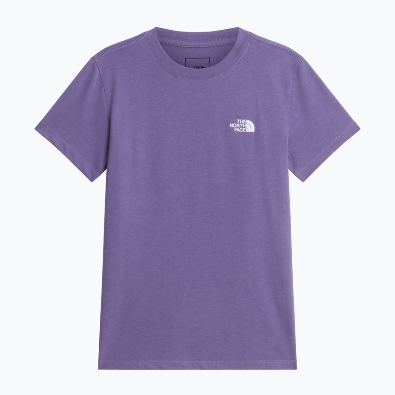 Damen-T-Shirt The North Face Evolution Simple Dome Slim SS grounded plum 4