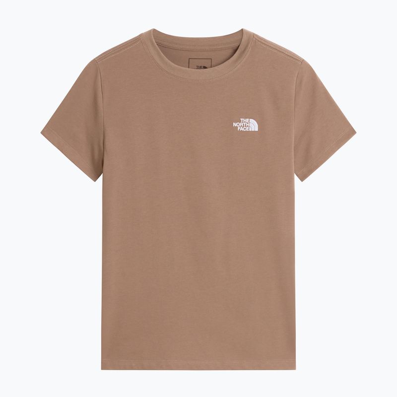 Damen-T-Shirt The North Face Evolution Simple Dome Slim SS garnet 4