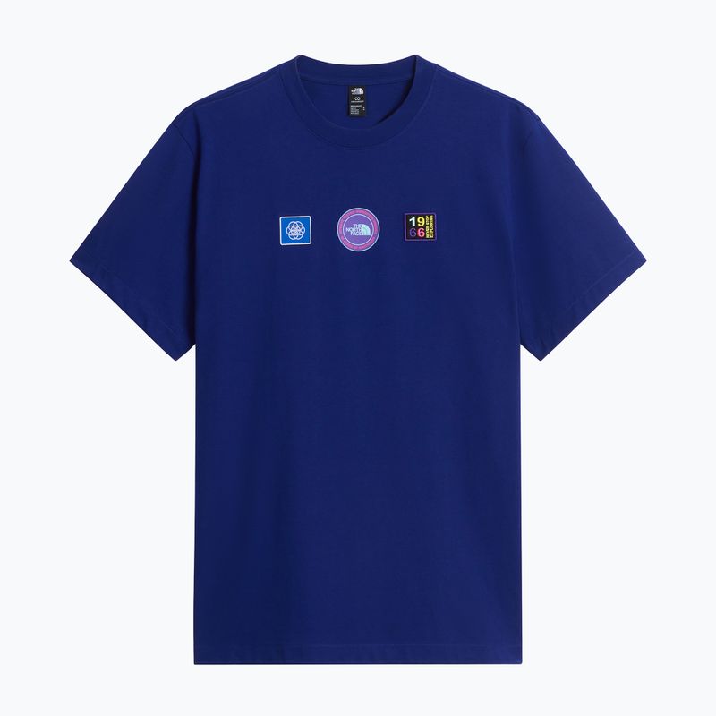 Herren-Shirt The North Face Explorer Badges RLX Tee Graphic bold blue 4