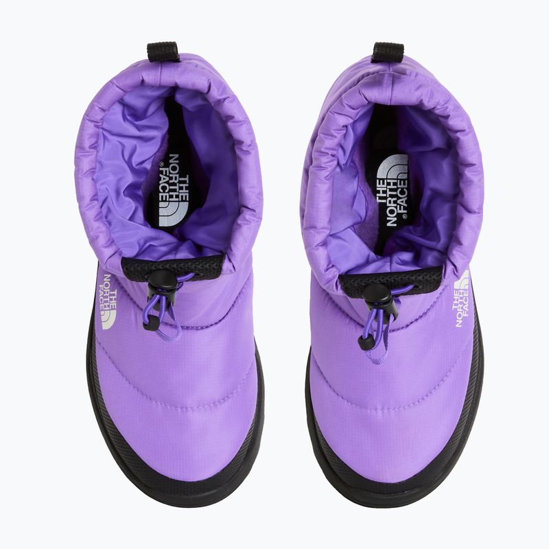Kinder-Winterstiefel The North Face Nse Traction Bootie Wp elevation purple/tnf black 4