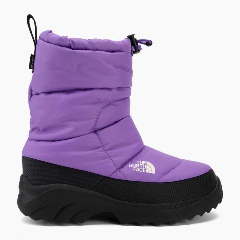Kinder-Winterstiefel The North Face Nse Traction Bootie Wp elevation purple/tnf black 2