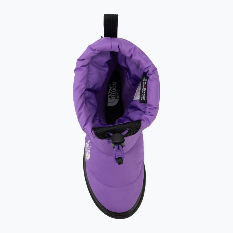 Kinder-Winterstiefel The North Face Nse Traction Bootie Wp elevation purple/tnf black 5