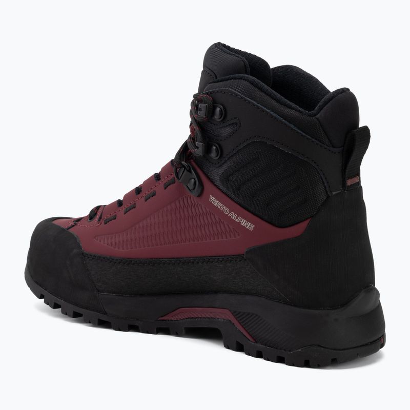 Damen Approach-Schuhe The North Face Verto Alpine Mid GTX burgundy crush/tnf black 3