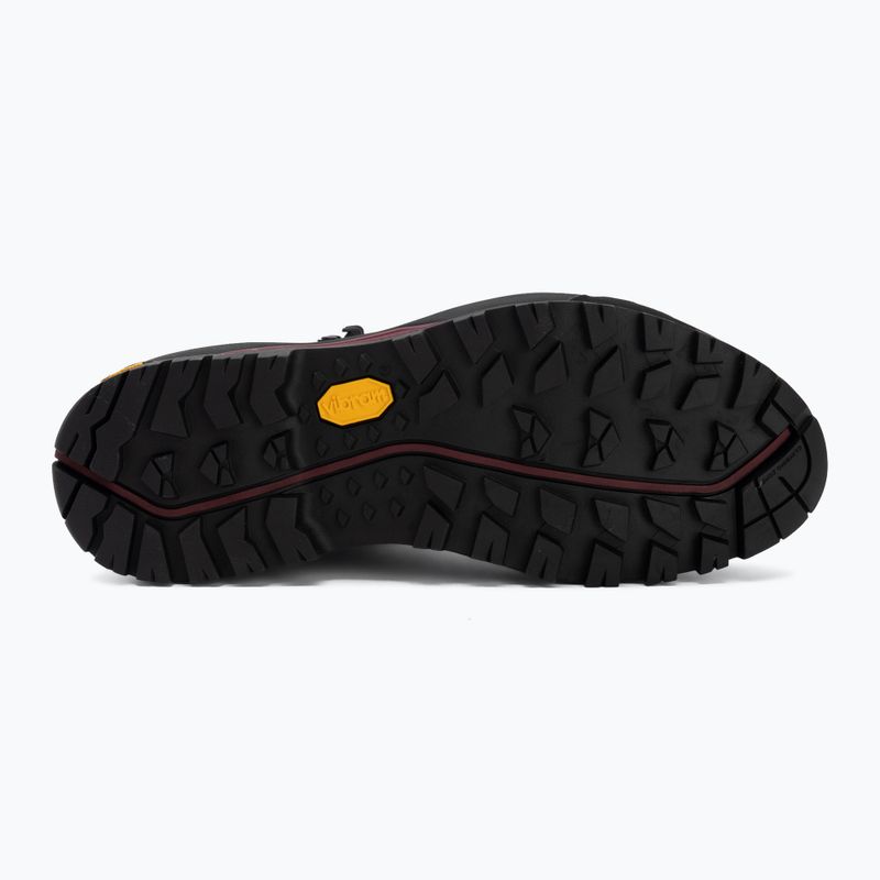 Damen Approach-Schuhe The North Face Verto Alpine Mid GTX burgundy crush/tnf black 4