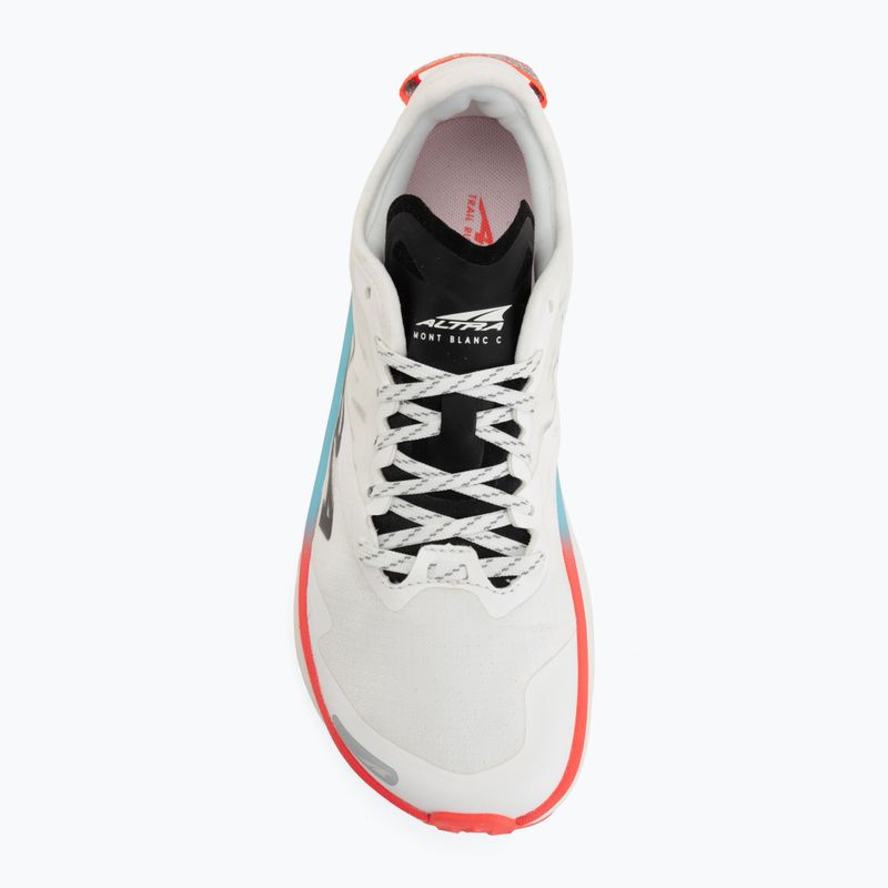 Laufschuhe für Damen Altra Mont Blanc Carbon white/black/firey coral 5