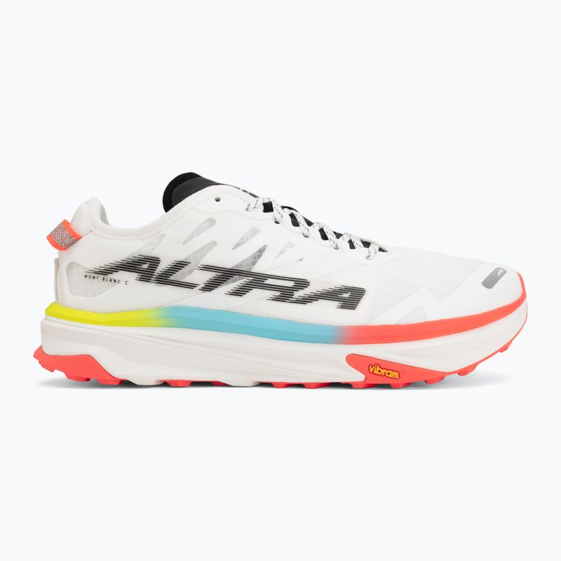 Herren-Laufschuhe Altra Mont Blanc Carbon white/black/firey coral 2