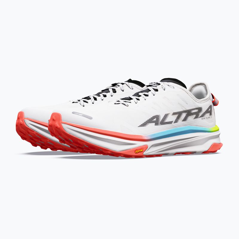Herren-Laufschuhe Altra Mont Blanc Carbon white/black/firey coral 2