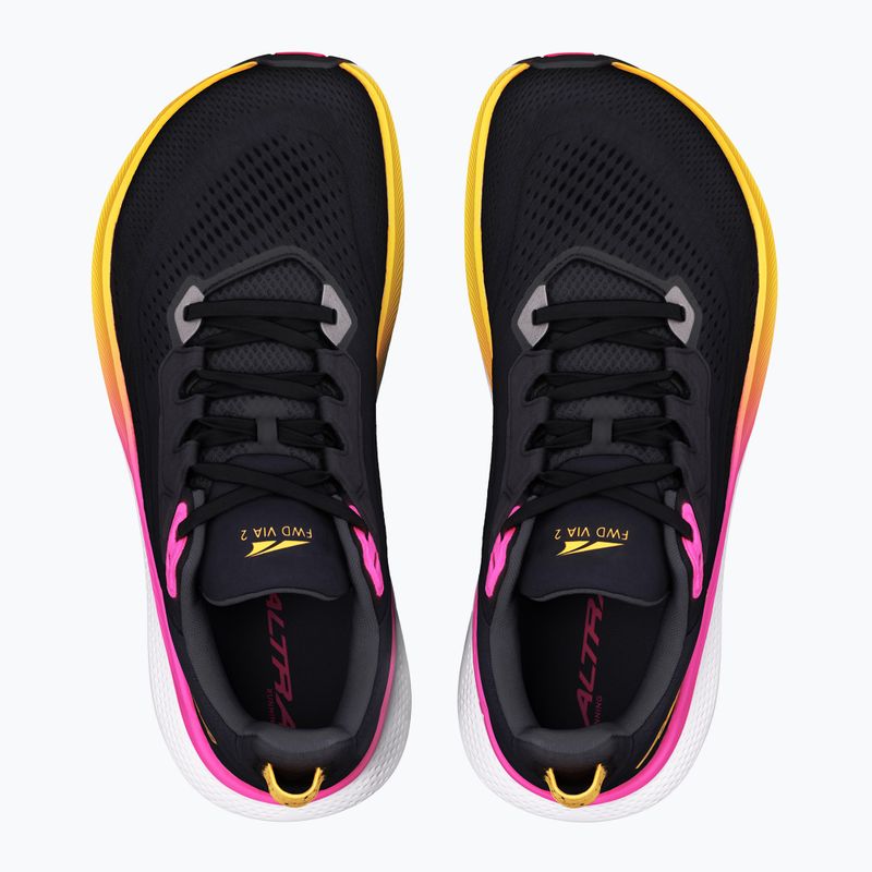 Laufschuhe für Damen Altra FWD Via 2 black/silver/pink 3