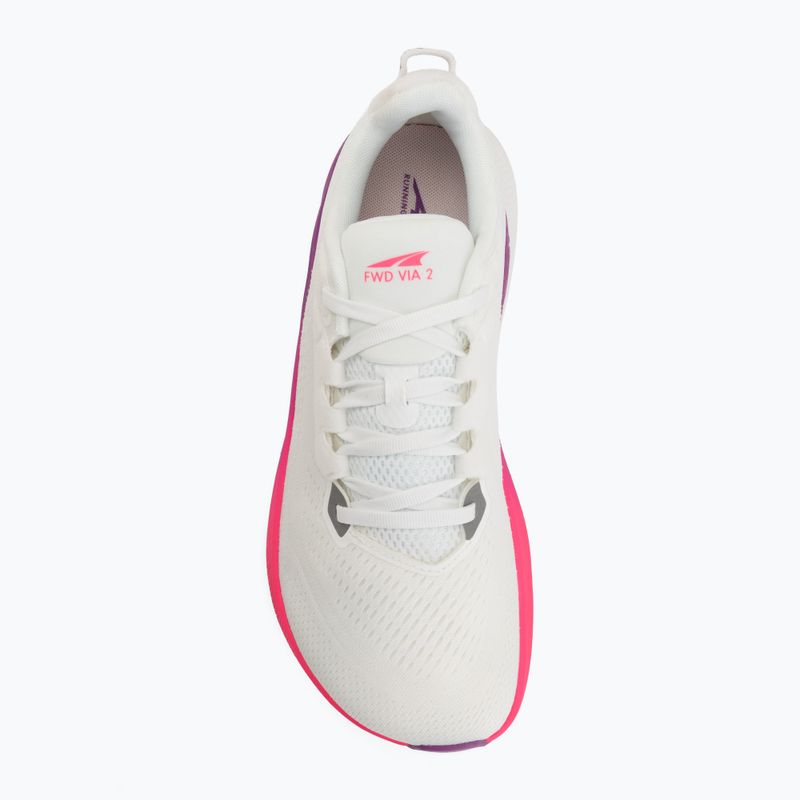 Laufschuhe für Damen Altra FWD Via 2 white/silver/purple 5