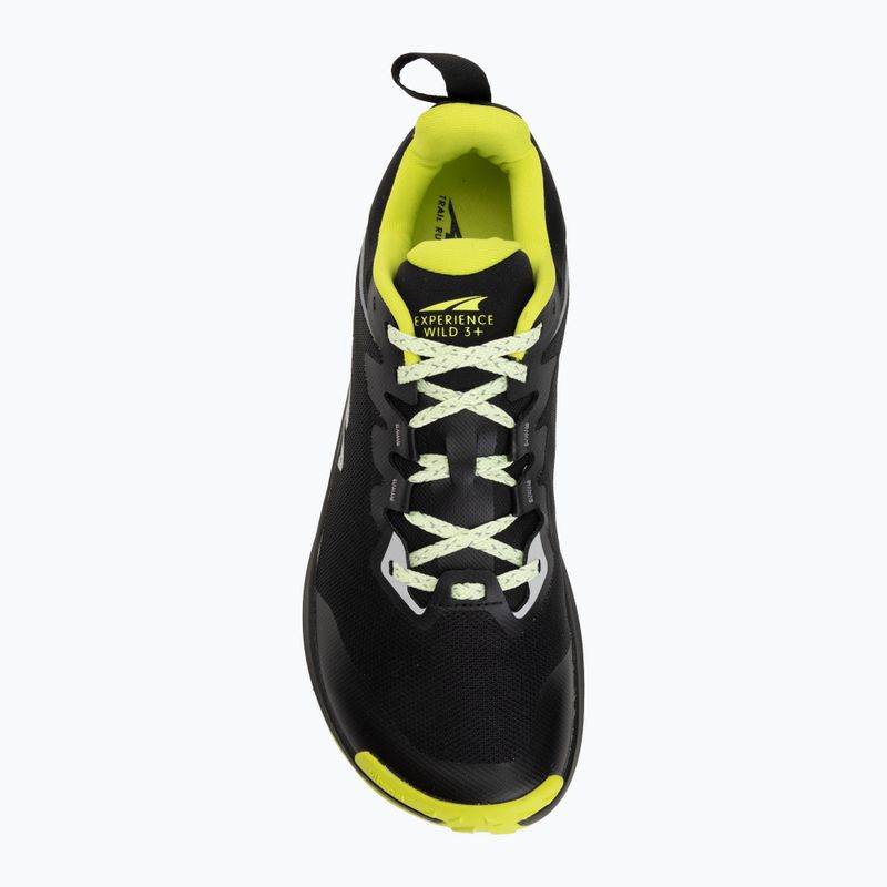 Herren-Laufschuhe Altra Experience Wild 3+ black/silver/acid lime 5