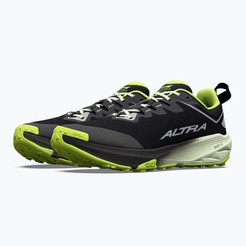 Herren-Laufschuhe Altra Experience Wild 3+ black/silver/acid lime 2