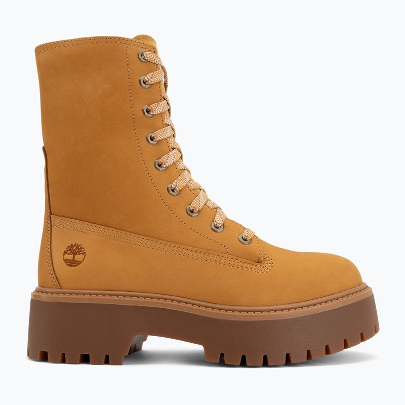 Damen-Schuhe Timberland Stone Street Mid Lace Up wheat nubuck 2