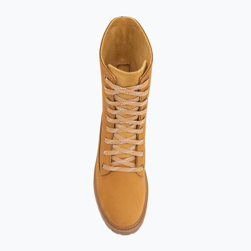 Damen-Schuhe Timberland Stone Street Mid Lace Up wheat nubuck 5