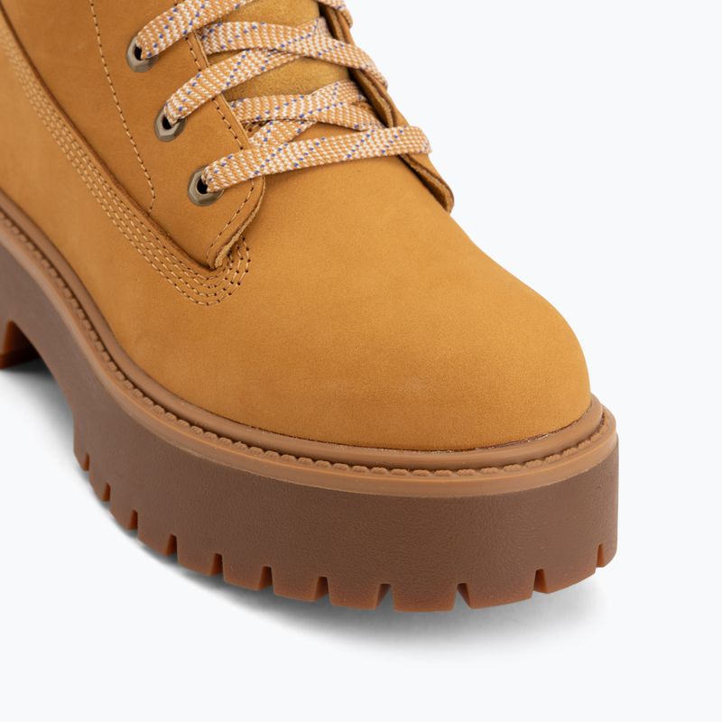 Damen-Schuhe Timberland Stone Street Mid Lace Up wheat nubuck 7