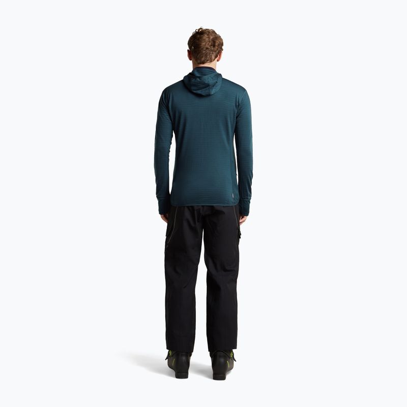 Herren-Trekkingsweatshirt Icebreaker Merino 300 Realfleece Descender Zip Hoodie abyss 5