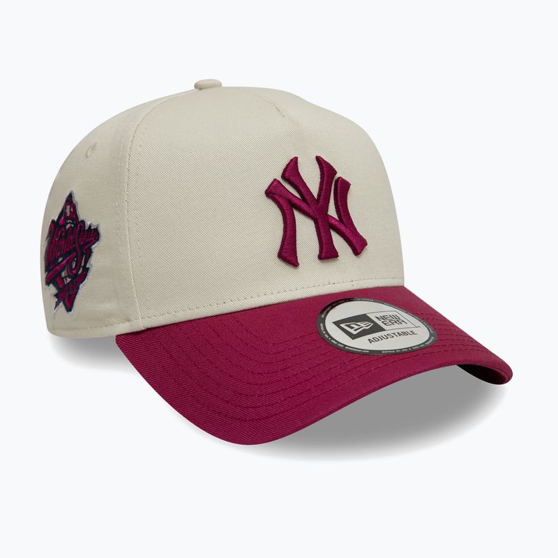 Neue Era WS Patch Eframe New York Yankees Baseballmütze hellbeige