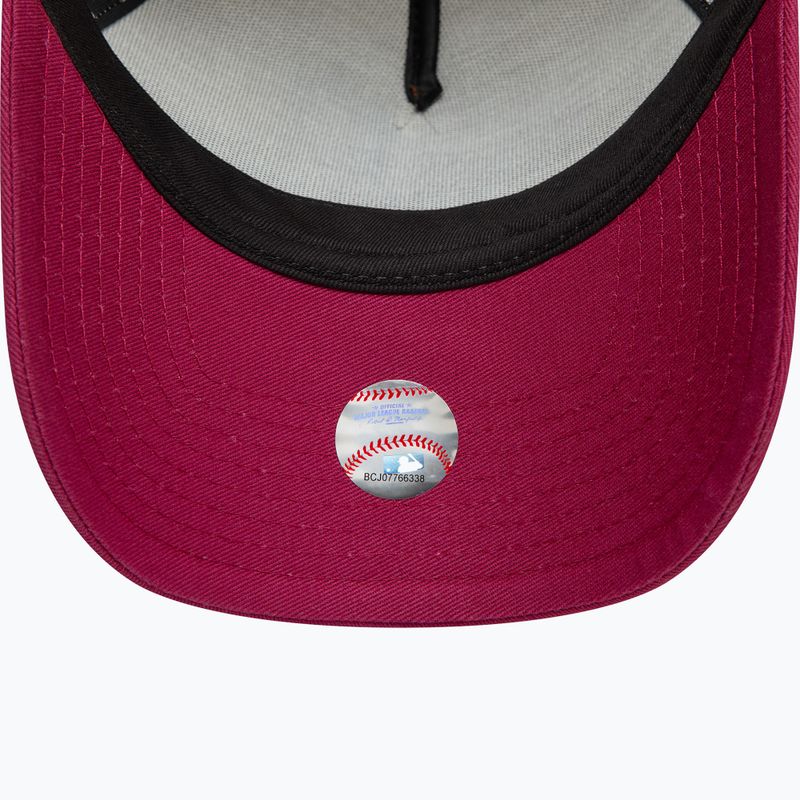 Neue Era WS Patch Eframe New York Yankees Baseballmütze hellbeige 6