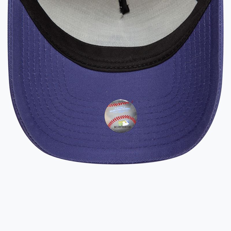 Neue Ära WS Patch Eframe Los Angeles Dodgers Baseballmütze hellbeige 6