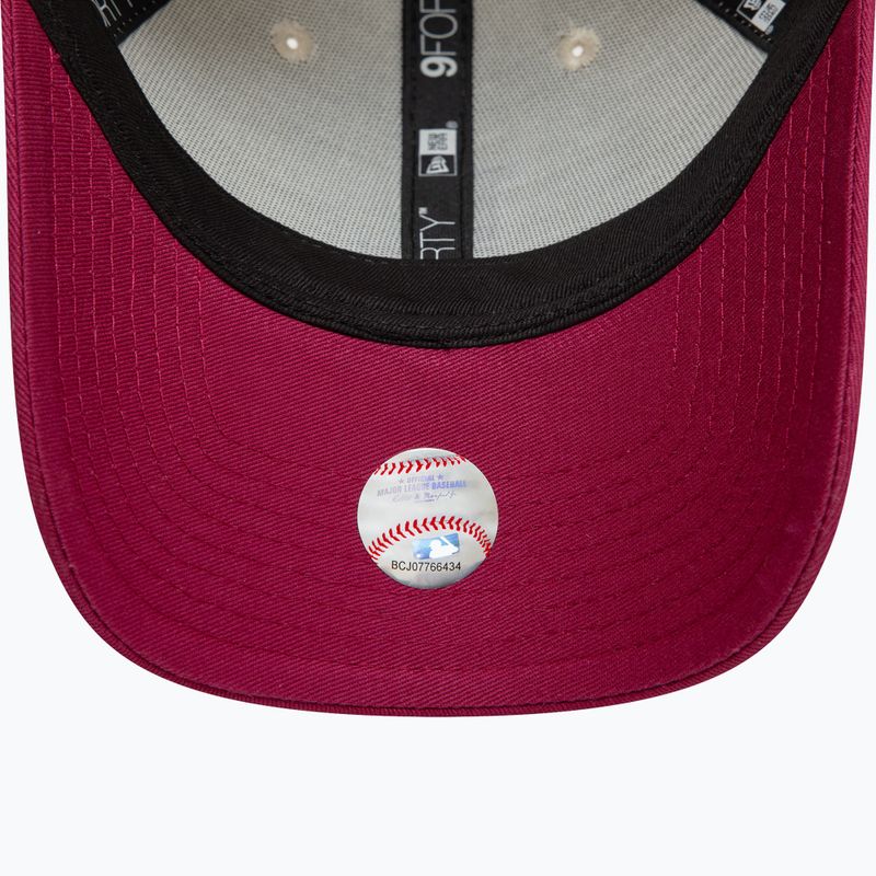 Neue Ära WS Patch 9Forty Los Angeles Dodgers Baseballmütze hellbeige 6