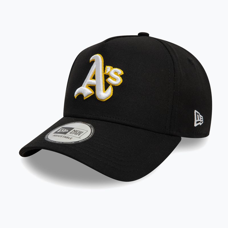Neue Era WS EframeOakland Athletics Baseballkappe schwarz 3