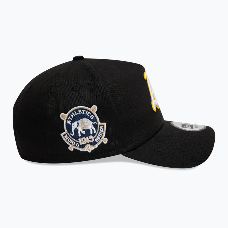 Neue Era WS EframeOakland Athletics Baseballkappe schwarz 4