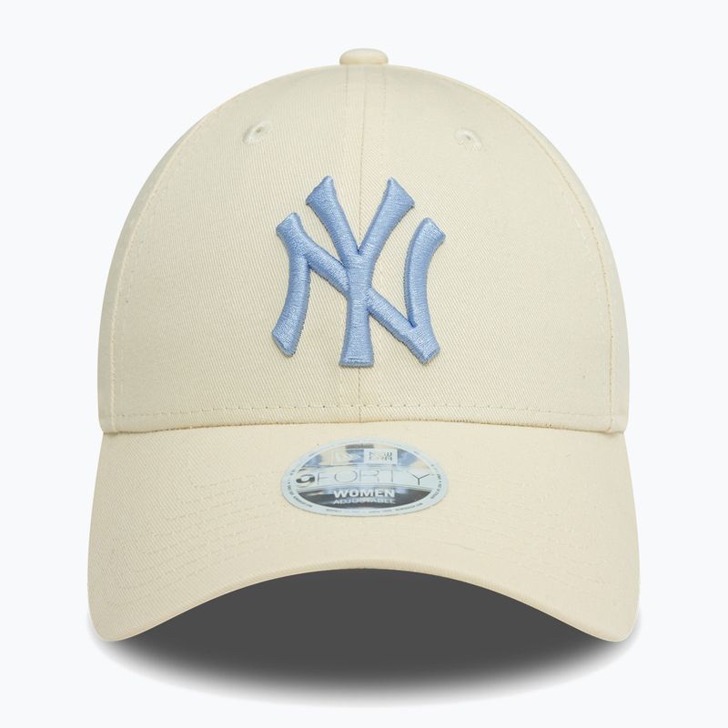 New Era League Essential 9Forty New York Yankees Baseballkappe hellbeige 2