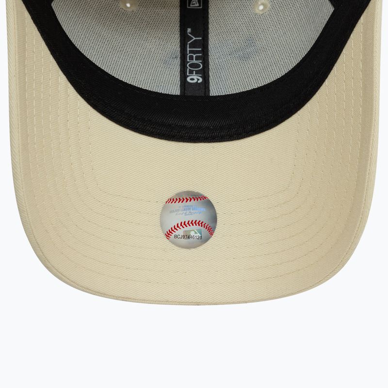 New Era Icon 9Forty Los Angeles Dodgers Baseballkappe hellbeige 5