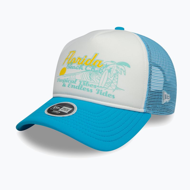 New Era Foam Trucker Baseballmütze pastellblau 2