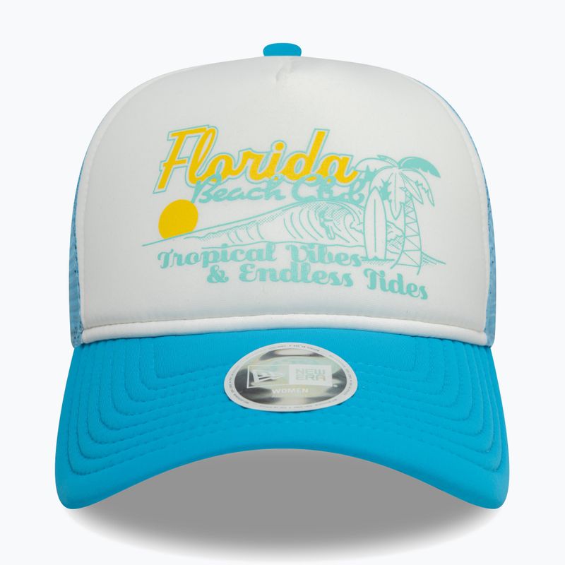 New Era Foam Trucker Baseballmütze pastellblau 3