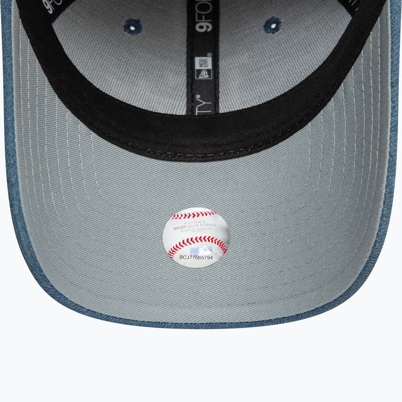 Damen New Era Denim Icon 9Forty Los Angeles Dodgers Baseballkappe navy 5