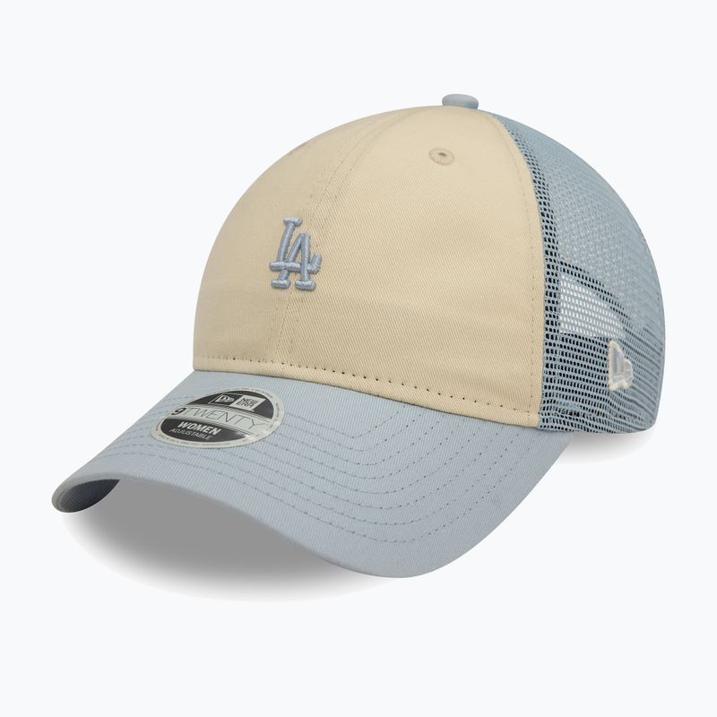 Neue Ära 9Twenty Trucker Los Angeles Dodgers hellbeige Baseballmütze 2