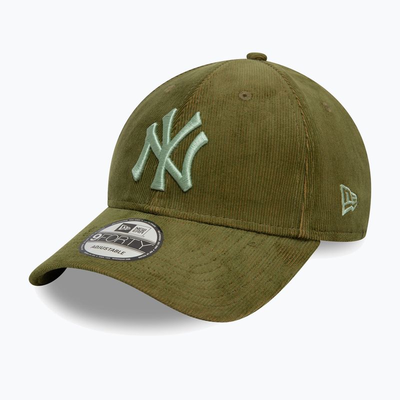 New Era Two Tone Cord 9Forty New York Yankees Baseballmütze dunkelgrün 3