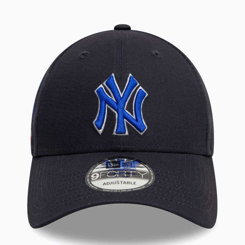 New Era Side Patch 9Forty New York Yankees Baseballmütze navy 3