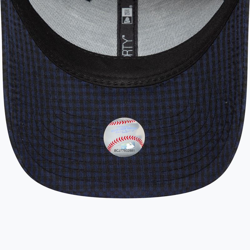 New Era Seersucker 9Forty New York Yankees Marine Baseballmütze 5