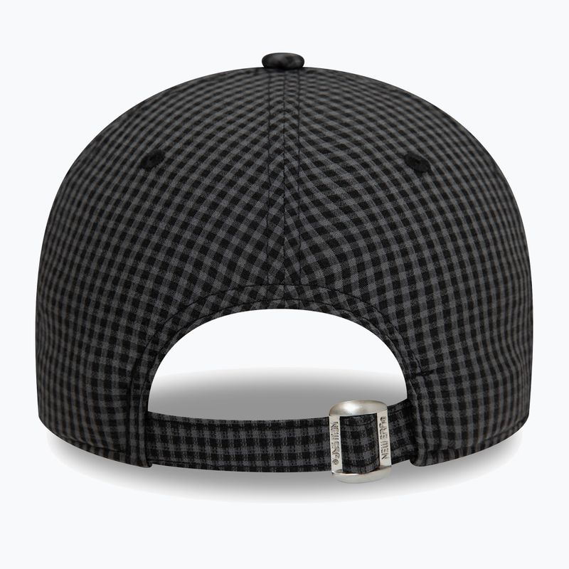 New Era Seersucker 9Forty Los Angeles Dodgers Baseballkappe schwarz 4