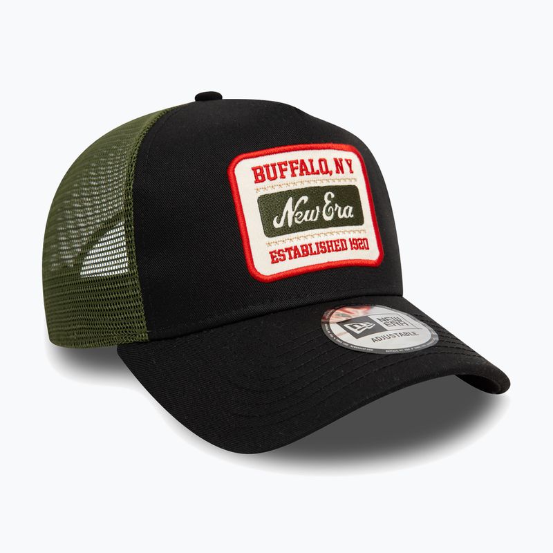 Neue Era NE Patch Trucker Baseballmütze schwarz