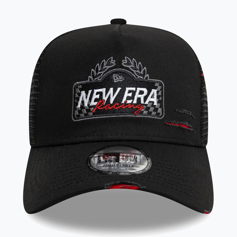 Neue Era NE Motorsport Trucker Baseballkappe schwarz 3