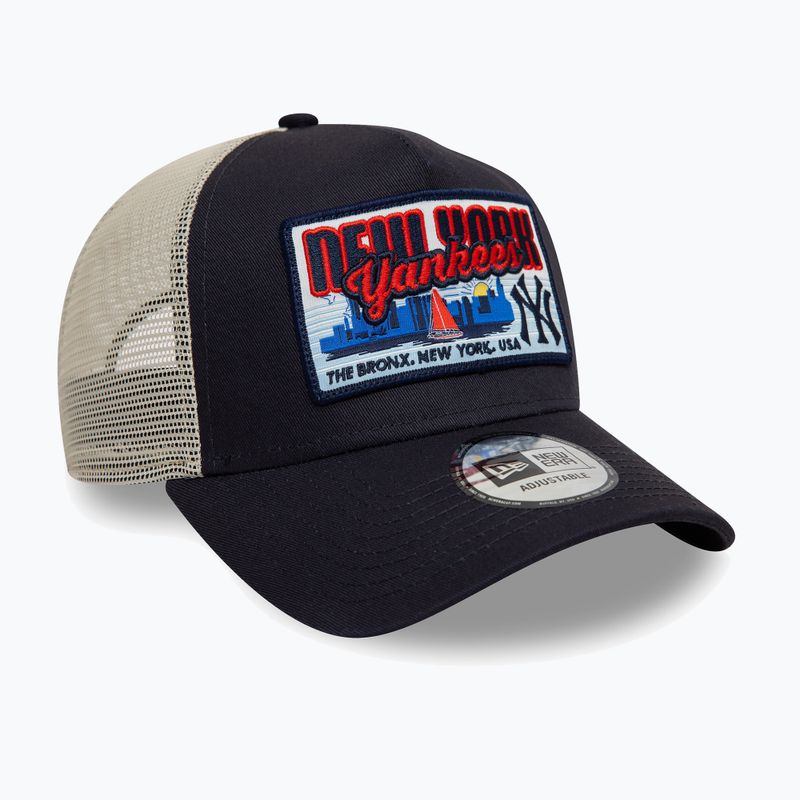 Neue Era MLB Patch Trucker New York Yankees Marine Baseballmütze