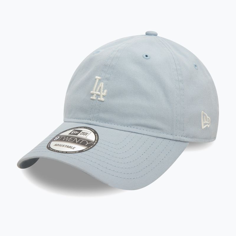 New Era Mini Washed 9Twenty Los Angeles Dodgers pastellblau Baseballkappe 2