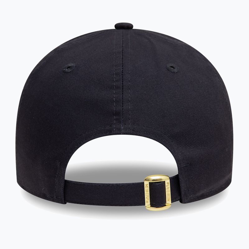 Neue Era Metallic 9Forty Los Angeles Lakers Baseballkappe Marine 4