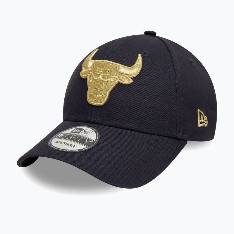 New Era Metallic 9Forty Bulls Baseballkappe navy 3