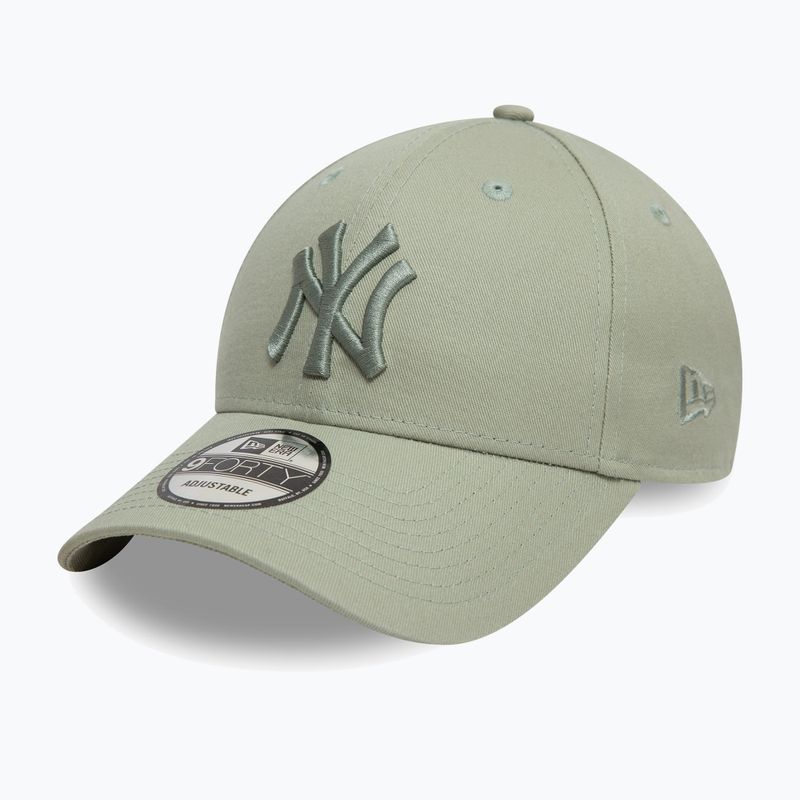 New Era League Essential 9Forty New York Yankees grün Pastell Baseballkappe 3