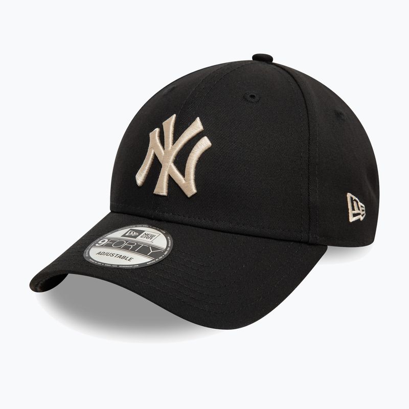 New Era League Essential 9Forty New York Yankees Baseballkappe schwarz 3