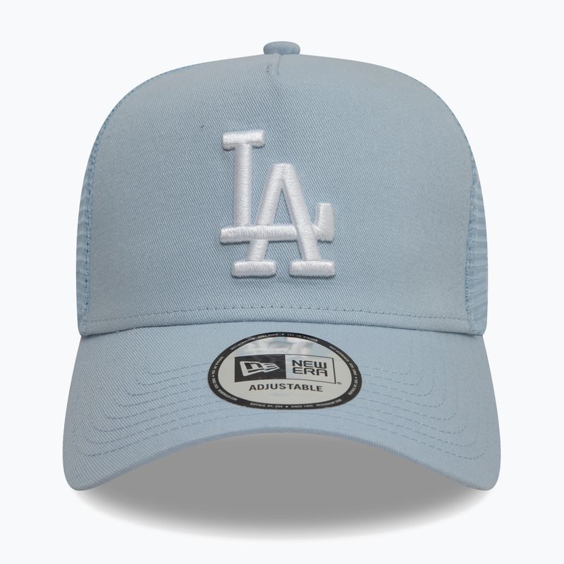 Neue Ära Liga wesentliche Trucker Los Angeles Dodgers Pastell blau Baseballmütze 2
