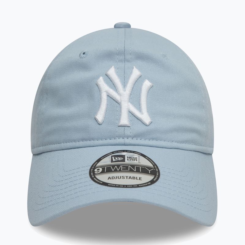 Neue Era Liga wesentliche 920 New York Yankees pastellblau Baseballmütze 2