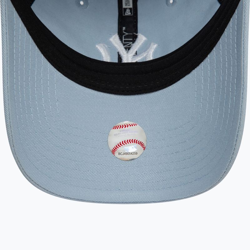 Neue Era Liga wesentliche 920 New York Yankees pastellblau Baseballmütze 5