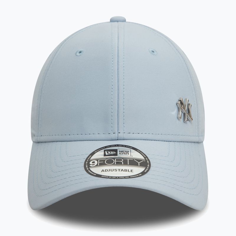 New Era Flawless 9Forty New York Yankees pastellblau Baseballmütze 2