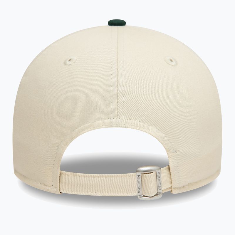 Neue Era Colourblock 9Forty Oakland Athletics Baseballkappe hellbeige 4
